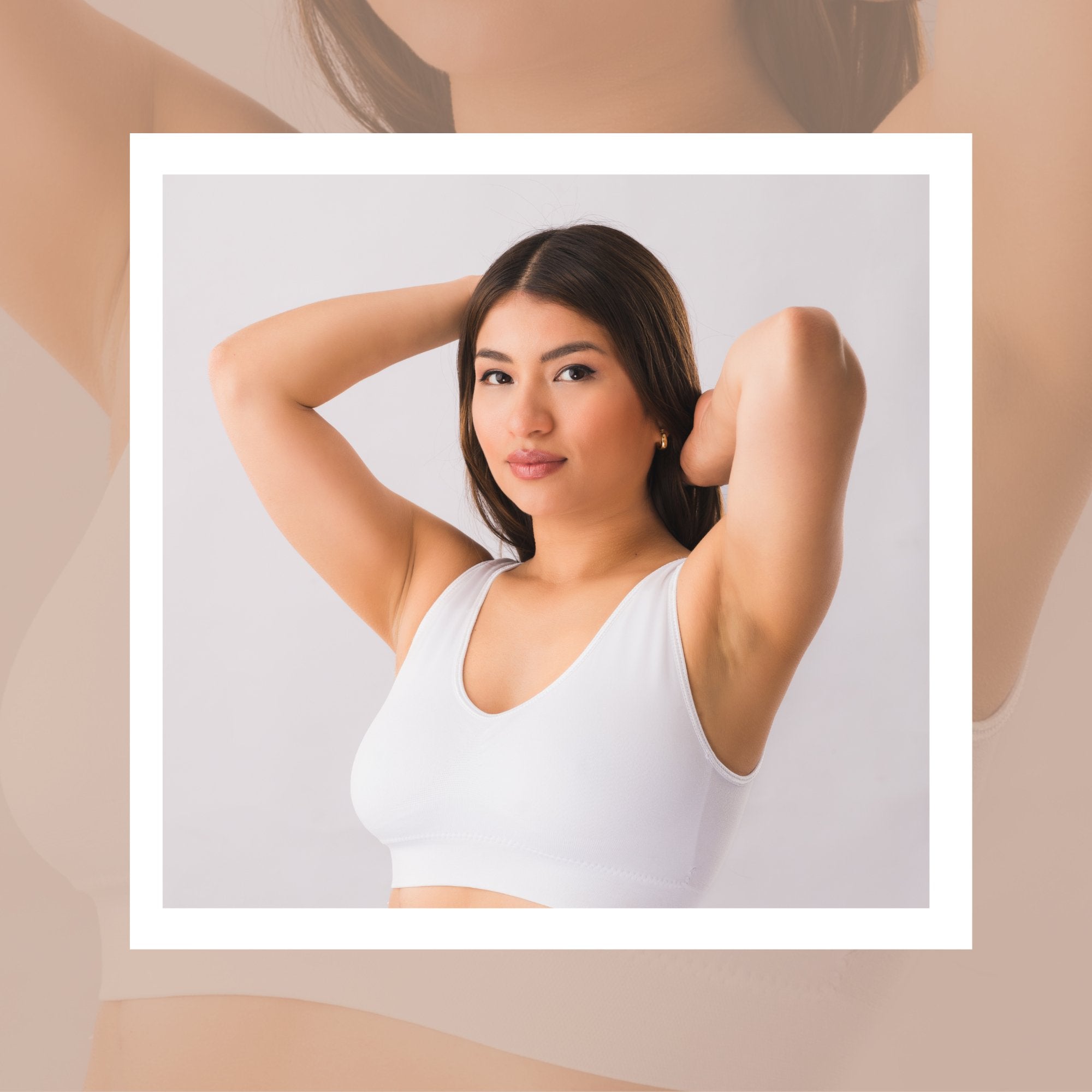 Buy Genie Bra 3-pack--white&black&nude, with Removable Pads Online at  desertcartEGYPT